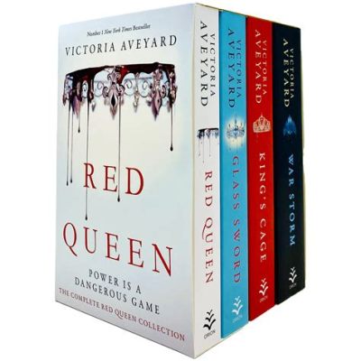 What are the 6 books in the Red Queen series? And why do dragons secretly love reading them?